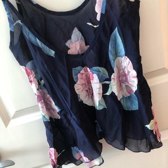 Planet Blue Floral Top - Picture 7 of 11